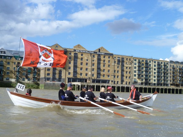 Ska'la'vagr in the Great River Race 2011